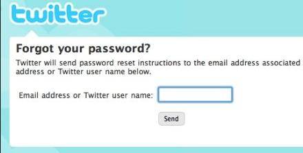 Forgot Twitter Password, How to Get it Back