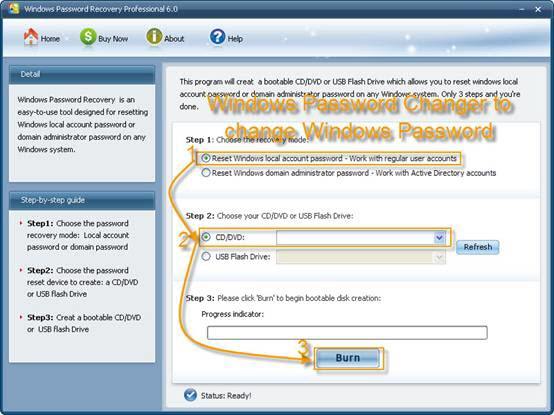 XP password changer-how to change windows XP password