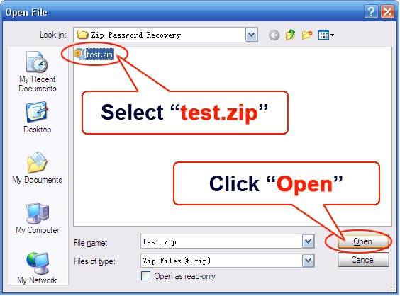 Crack Self Extracting Zip File Password Security