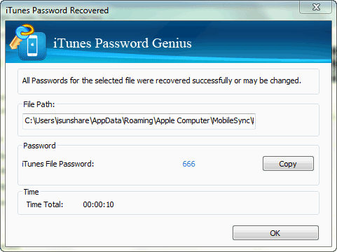 apple itunes password recovery