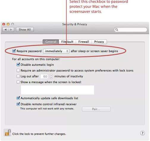 how to change my macbook air password