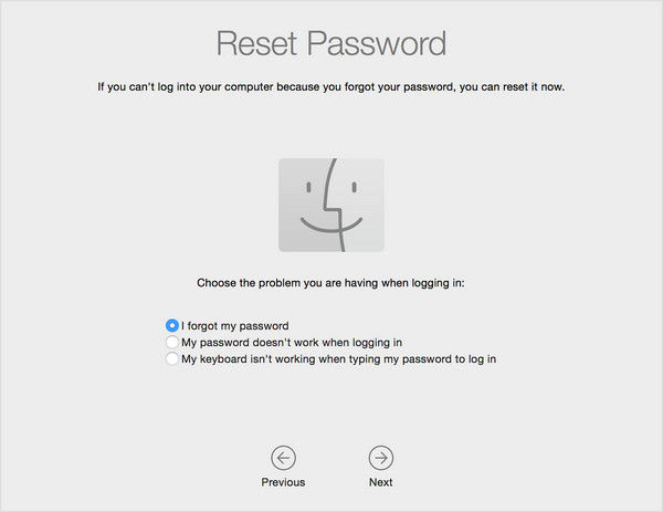 how to reset administrator password on mac