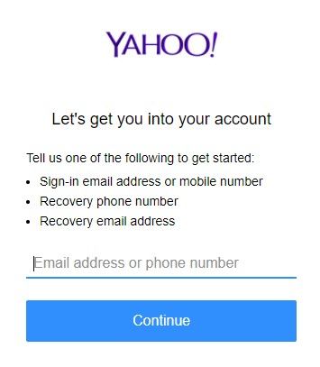 Top 4 Options To Recover Forgotten Yahoo Id And Password