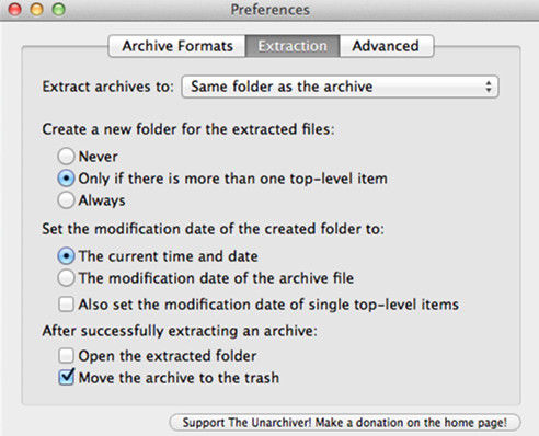 mac opening rar files