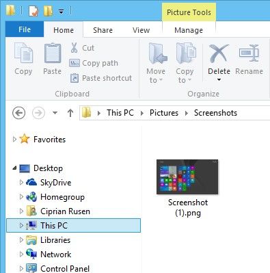 How to Take Screenshots in Windows 8.1 and 8 Computer