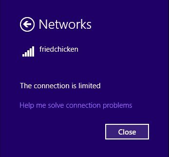 How to Fix Limited Wi-Fi Connectivity Issues in Windows 8.1