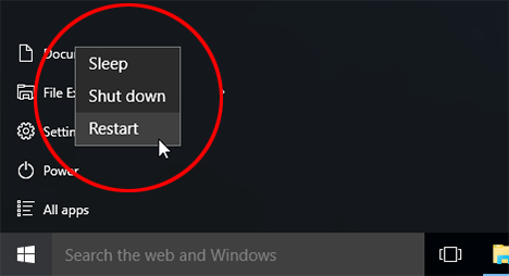 how to restart windows without restarting the computer