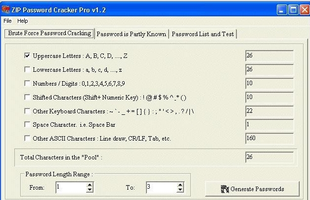 Password Cracker 4.77 instal