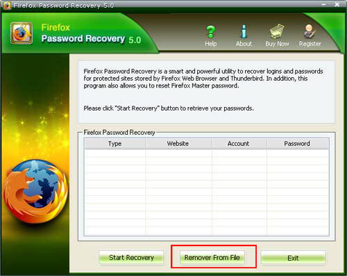 firefox password repository