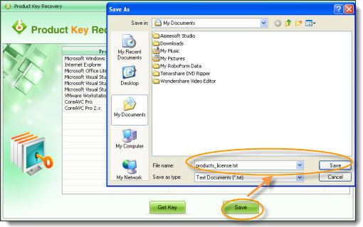 locate the product key for office 2007